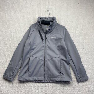 Cub Cadet x Elevate Soft Shell Tech Windbreaker Jacket Gray Wom Sz M Motorsports